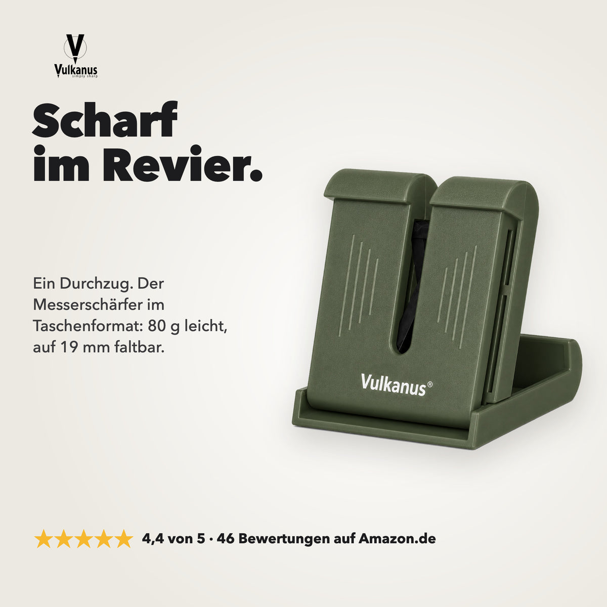 Vulkanus Basic in Deep Moss: Scharf im Revier, 4,4 von 5 Sternen auf Amazon.de