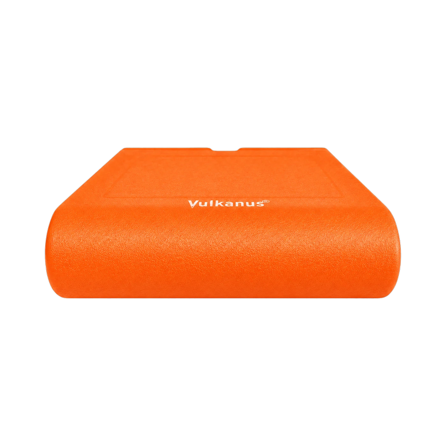 Vulkanus Basic in Signal Orange, zusammengeklappt auf 19 mm