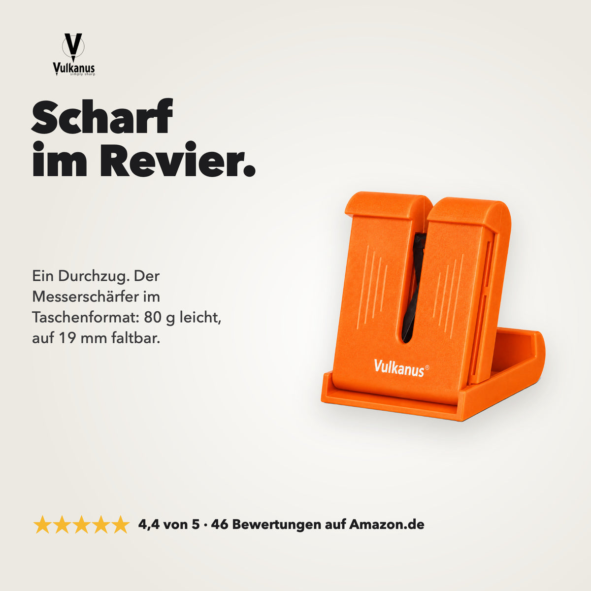 Vulkanus Basic in Signal Orange: Scharf im Revier, 4,4 von 5 Sternen auf Amazon.de