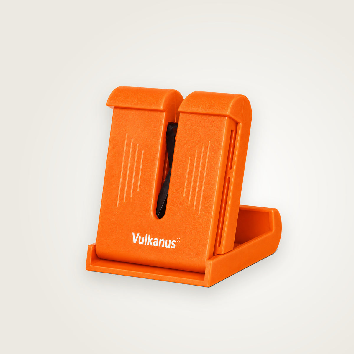 Vulkanus Basic Taschen-Messerschärfer in Signal Orange