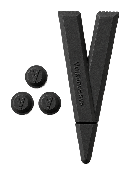 Vulkanus Ersatzteil-Set VG2 — Schärfelemente und Kappen für VG2 Professional und VG2 Classic