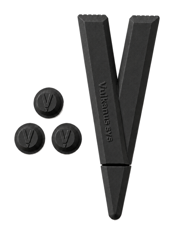 Vulkanus spare part set VG2 — sharpening elements and caps for the VG2 Professional and VG2 Classic