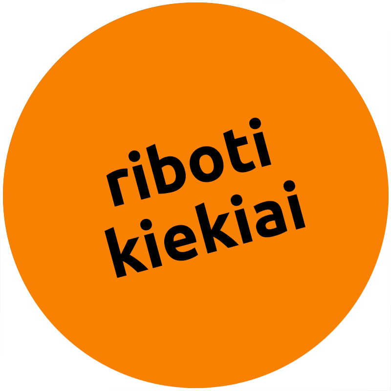 riboti kiekiai